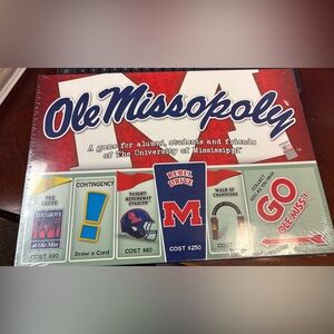 Ole Missopoly Collegiate Board Game - Red & Blue